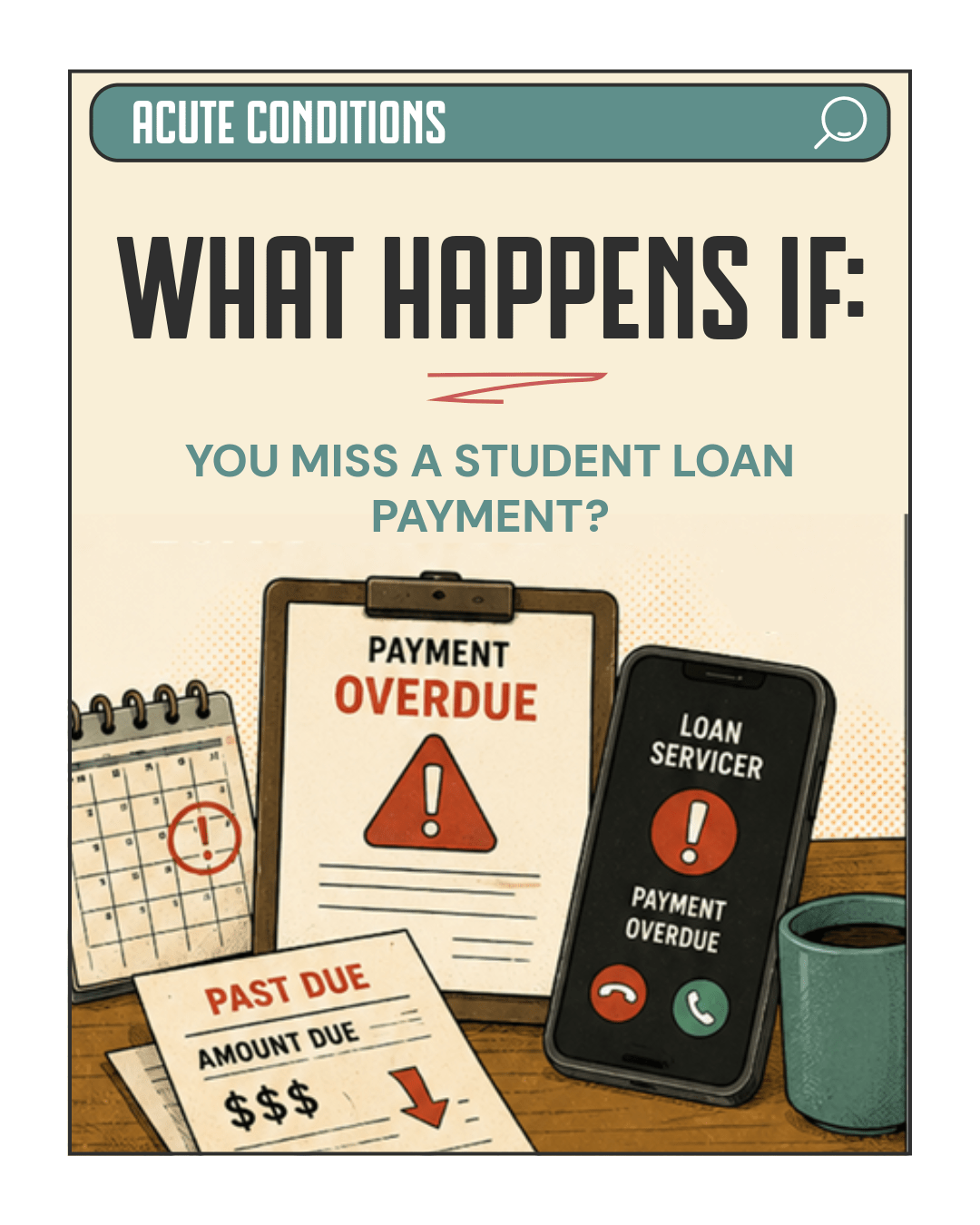What Happens If: You Miss a Student Loan&nbsp;Payment?