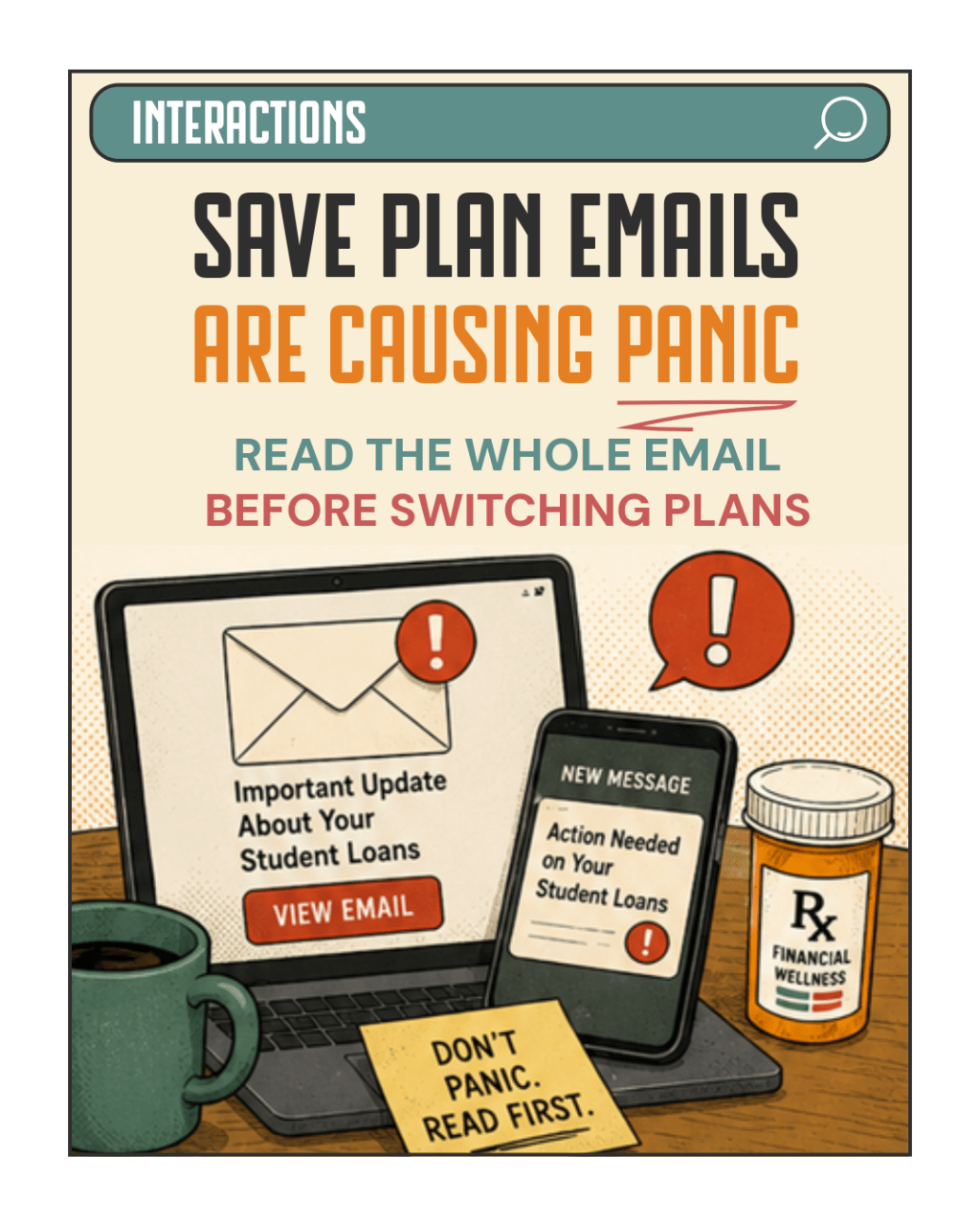 SAVE Plan Emails Are Causing Panic. Read the Whole Email Before Switching&nbsp;Plans